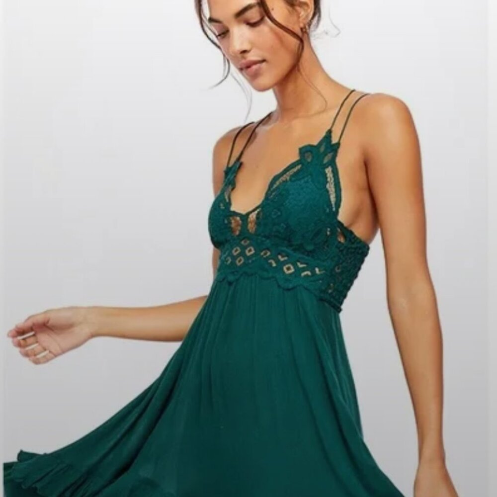 Free People Adella Slip Dress